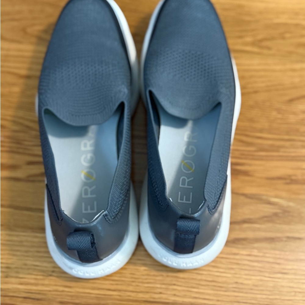 Cole Haan Gray and Black Loafers EUC zero grand size 11 - Picture 6 of 9